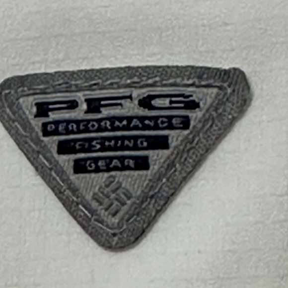 Columbia PFG women's size XL white button front pockets short sleeve top - Picture 4 of 12